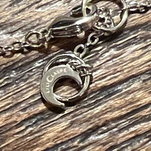 Lili Claspe Silver Moon & Star necklace 16” - 18”